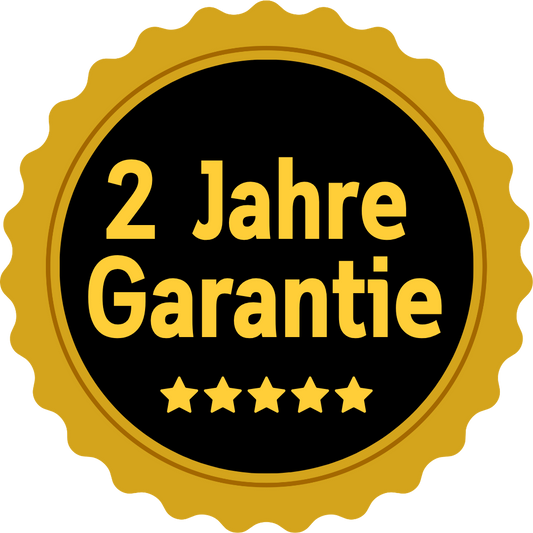 2 Jahre Garantie